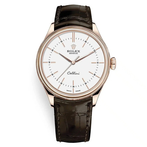 Rolex cellini 50505 white - cellini, dial