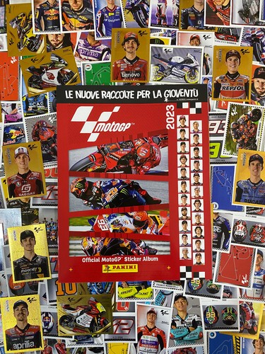 Figurine panini moto 2023 - moto, a