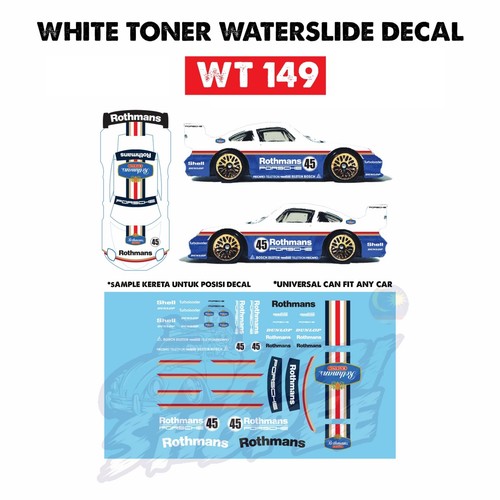 Wt149 toner bianco waterslide - toner,