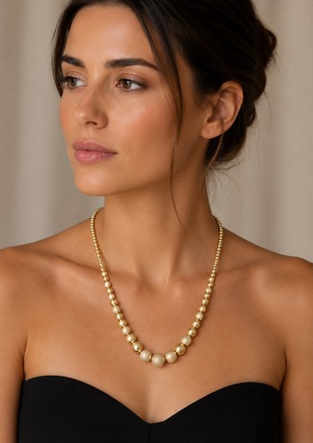 Collana vintage oro giallo - collana,