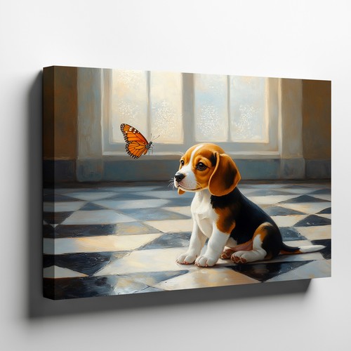 Adorabile cucciolo beagle che - adorabile,