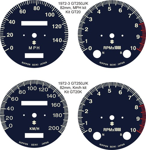 Suzuki gt250 gt500 speedo - suzuki,