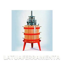 TORCHIO IDRAULICO GABBIA 700X850, VITE 70, CAPACITA' 330LT, VENDEMMIA UVA VINO