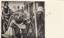 CARTOLINA *64 NAPOLI CAMPANIA MUSEO E GALLERIE NAZ. DI CAPODIMONTE VIAGG. 1958