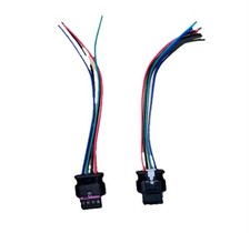 Coppia Connettore 4 vie Ovale