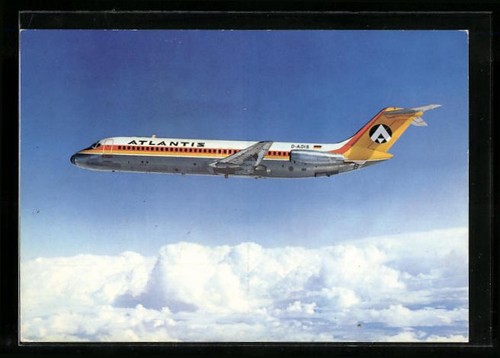 Aereo 32 di atlantide - dc-9,