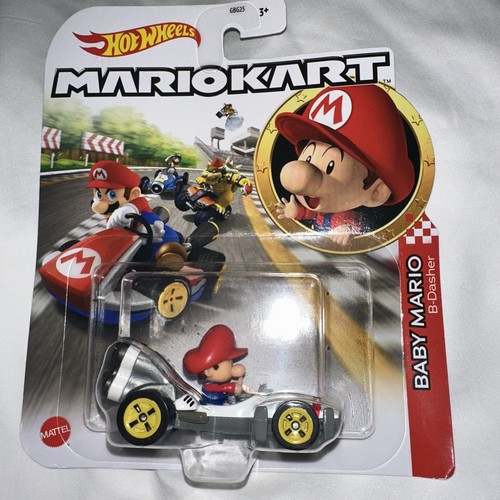 Hot wheels mario kart - mario, baby