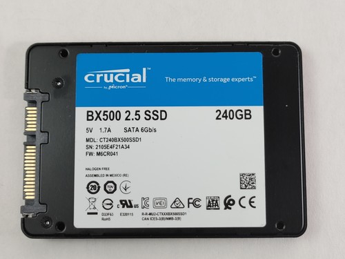 Crucial bx500 ct240bx500ssd1 - crucial,