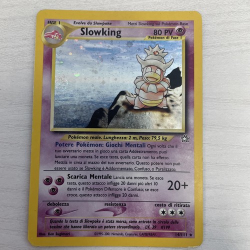 Carta pokemon slowking - slowking, 14/111