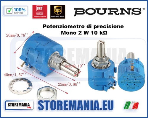 Potenziometro 10kohm lin di - potenziometro,