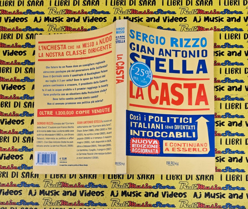 Book libro casta sergio - libro, la