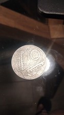 MONETA RARISSIMA DA 10 LIRE DEL 1953 REPUBBLICA ITALIANA con difetto