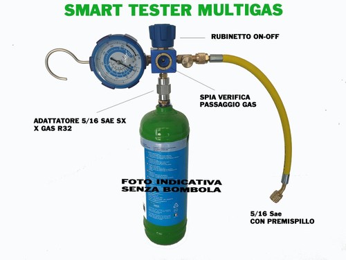 Gruppo manometrico tester gas - manometrico,