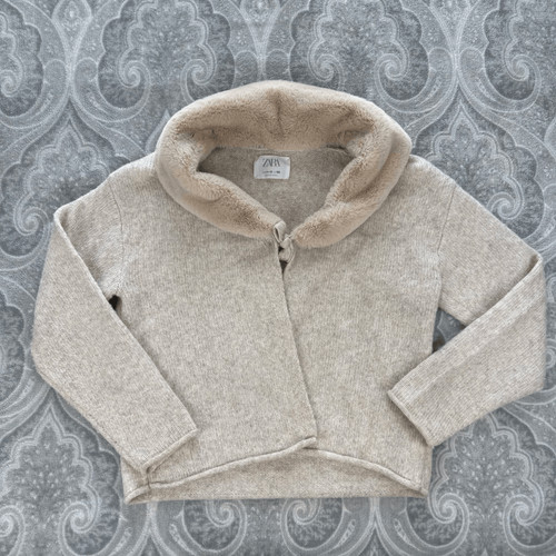 Cardigan pelliccia zara - cardigan,