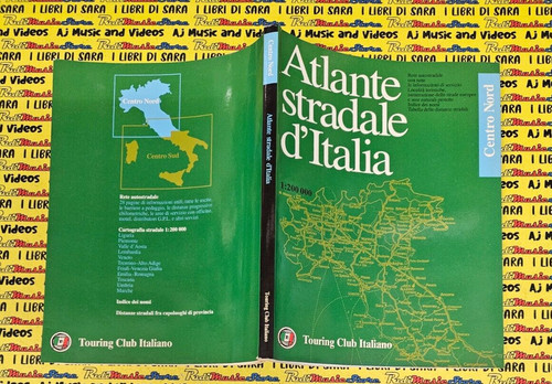 Book libro atlante stradale - book,