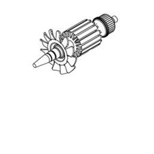 gruppo rotore per sega a