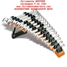 Serie set 15 chiavi Beta  42new/SP15 combinate forchetta poligonali supporto