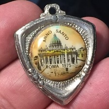 MEDAGLIA MEDAGLIETTA RELIGIOSA VOTIVA  ANNO SANTO 1975