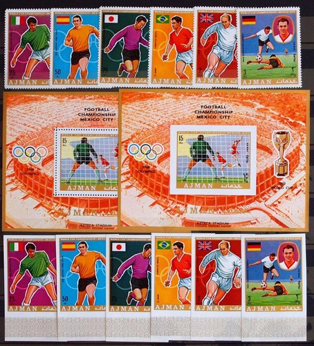 Ajman 1970 calcio cpl superbo - cpl,