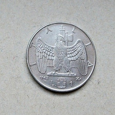 1 lira impero 1942  XX