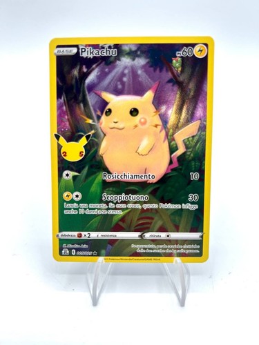 Carta pokemon pikachu - carta, e