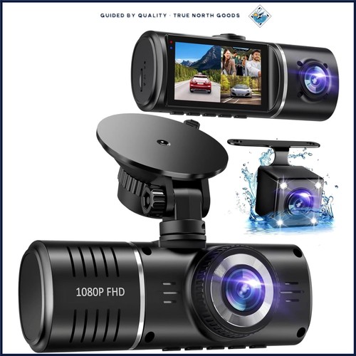 Dash camera tripla lente - , con