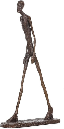 Statua uomo passeggiante - statua,