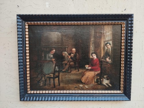 Antico quadro dipinto - antico,