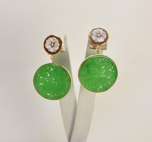 Orecchini oro giallo 18kt - giallo,