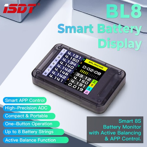 Isdt bl8 smart - bl8, display