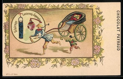 Cartolina chocolat payraud - cartolina,