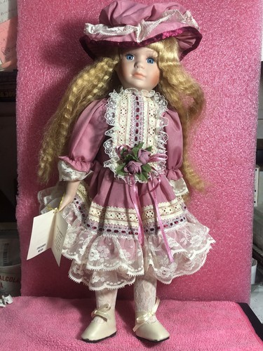 Bambola vintage ceramica - bambola,