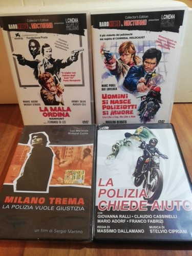 Dvd polizieschi uomini - uomini, si