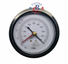 VACUOMETRO VUOTOMETRO D.80 PER POMPA VUOTO