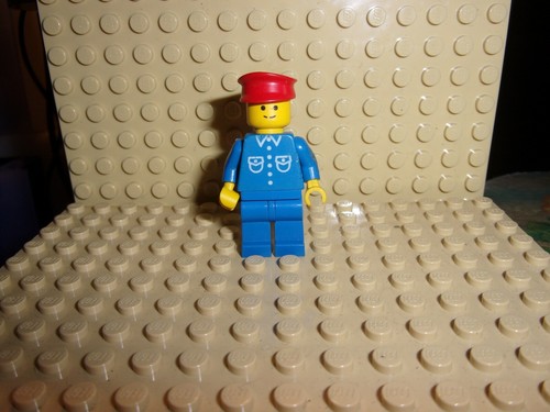 Personnage lego city train - city,