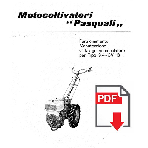 Pasquali 914 manuale uso - 914,