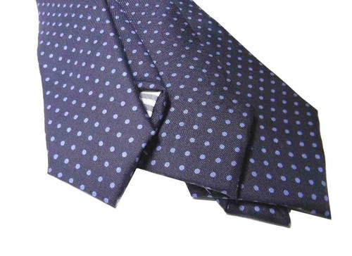 Cravatta uomo blu pois - uomo, a