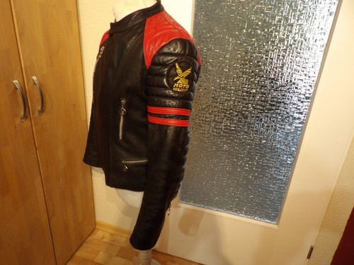 Moto cuir anni giacca - 80,