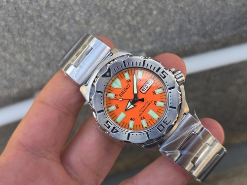 Seiko orange monster - seiko, skx781