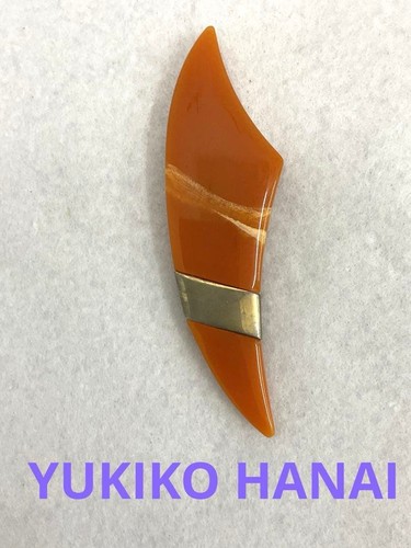 Yukiko hanai spilla - hanai, vintage