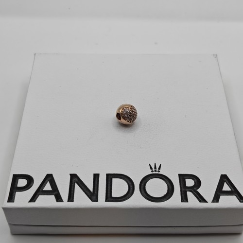 Charm pandora oro - pandora, pavè