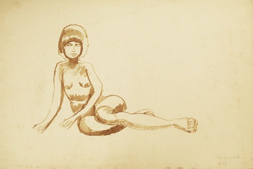Nudo femminile beatrice - femminile,