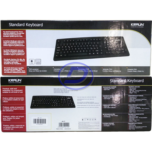 Tastiera standard kraun ps2 - tastiera,