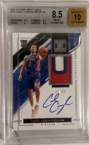 2021 panini impeccabile cade - 2021,