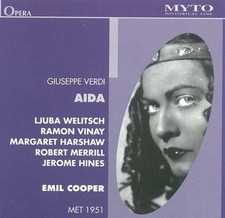 Aida (Alvary, Cooper, Harshaw, Hines) (CD) Album