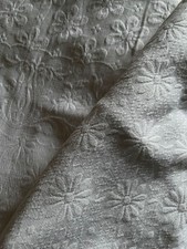 Copriletto singolo vintage in broccato cotone