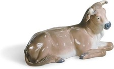 LLADRÓ Figurina Natività Vitello. Figurina Vitello (Natività) di Porcellana.