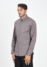 ARMANI EXCHANGE Camicie Uomo  Camicia manica lunga Camicia a manica lunga grigia