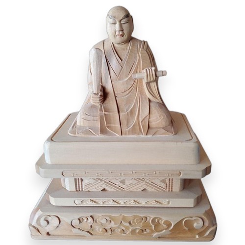 Japanese wooden buddhist - japanese,