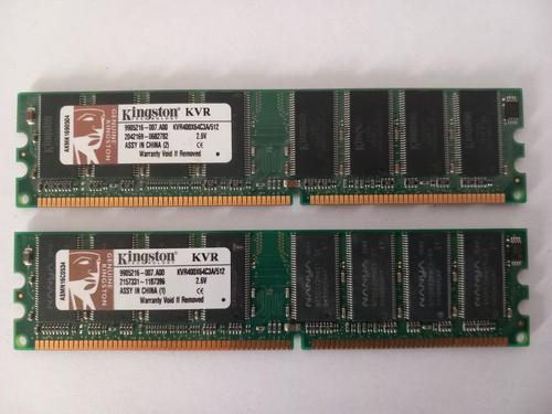 Ram ddr1 512 pc 3200 - 2x, mb